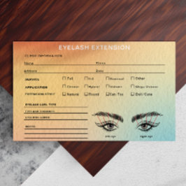 Holographische Gradient Lash Client Record Map