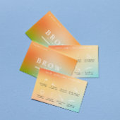 Holographische Gradient nach Pflegeknocheninstrukt Visitenkarte