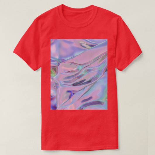 HOLOGRAPHISCHE Grafik T-Shirt (Design vorne)