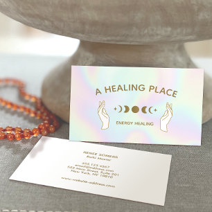 Holographische Handphasen für den Energieheiler Visitenkarte