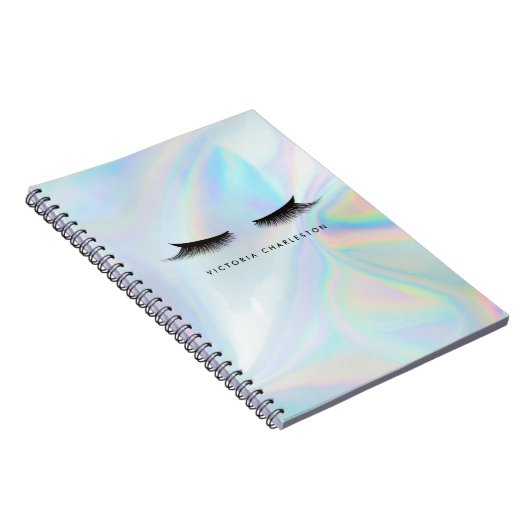 Holographische Lashes Notizblock (Rechte Seite)