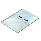Holographische Lashes Notizblock (Linke Seite)