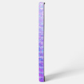 Holographische Lila Prismentextur Samsung Galaxy Hülle (Linke Seite)