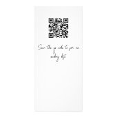 Holographische Neon Glitzer Hair Stylist Rack Card Werbekarte (Hinten)