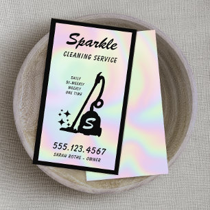 Holographische Reinigung Dienstmagazin Vakuumreini Telefonnummerkarte