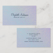 Holographische Visitenkarte für moderne Imitate (Vorne/Hinten)