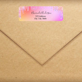 Holographischer Glitzer Tropfen unicorn Rücksendea