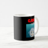 Hololive EN - Gawr Gura Parody Kaffeetasse (VorderseiteRechts)