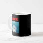 Hololive EN - Gawr Gura Parody Kaffeetasse (Vorderseite Links)