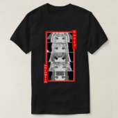 Hololive EN Holomyth Black _amp_ White Panel T-Shirt (Design vorne)