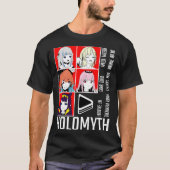 Hololive EN Holomyth Red Panel Klassischer T - Shi T-Shirt (Vorderseite)