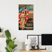 Hololulu, Hawaii 6th Annual Floral Parade 1911 Poster (Heimbüro)