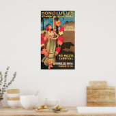 Hololulu, Hawaii 6th Annual Floral Parade 1911 Poster (Küche)