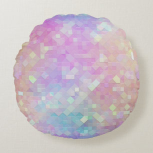 Holosparkle-Mosaik : Rundes Kissen