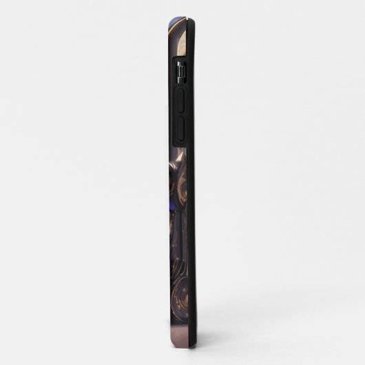 HoloSpectra Futuristic Holographic Illusion Art Case-Mate iPhone Hülle (Hinten/Links)