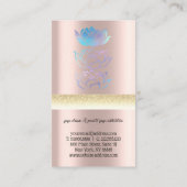 Holotus-Lotus Visitenkarte (Rückseite)