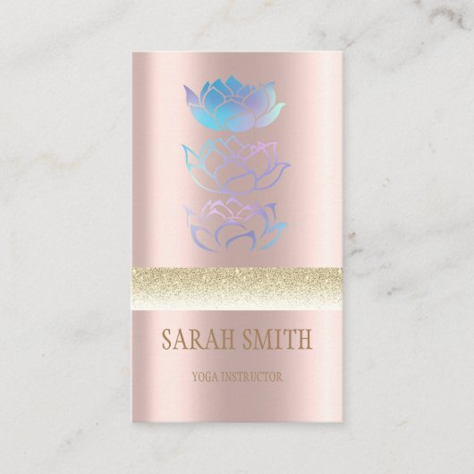 Holotus-Lotus Visitenkarte (Vorderseite)