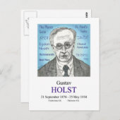Holst Postkarte (Vorne/Hinten)