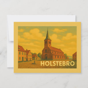 Holstebro Dänemark Giacometti Postkarte