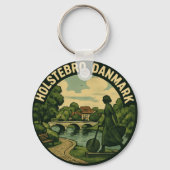Holstebro Dänemark Giacometti Schlüsselanhänger (Rückseite)