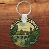 Holstebro Denmark Giacometti Schlüsselanhänger (Vorderseite)