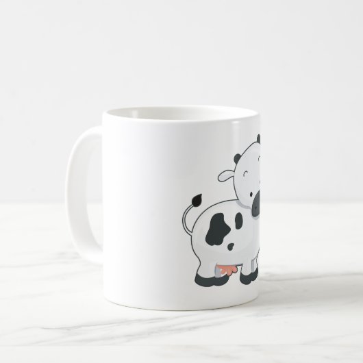 Holstein Calf Kaffeetasse (Vorderseite Links)