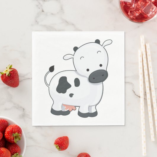 Holstein Calf Serviette (Beispiel)