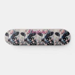 Holstein Cow Carnation Farm Personalisiert Skateboard