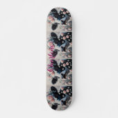 Holstein Cow Carnation Farm Personalisiert Skateboard (Vorne)