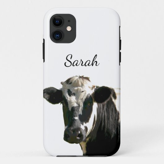 Holstein Cow Farm Animal Dairy Black & White Case-Mate iPhone Hülle (Rückseite)