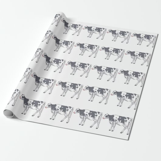 Holstein Cow Geschenkpapier (Ungerollt)