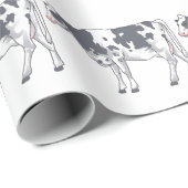 Holstein Cow Geschenkpapier (Rolleneckpunkt)