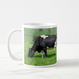 Holstein Cow Grazing Tasse