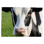 Holstein Cow Große Geschenktüte (Rückseite)