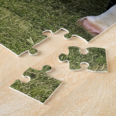 Holstein Cow mit Cowboy-Hut Puzzle (Seite)