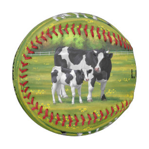 Holstein Cow & Niedlich Calf Baseball