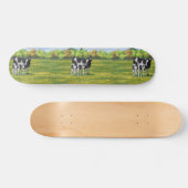 Holstein Cow & Niedlich Calf Skateboard (Horizontal)
