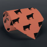 Holstein Cow Silhouette Pattern Krawatte<br><div class="desc">Diese originale Kuhmuster Nackenschwelle ist ein großartiges Geschenk für Bauer-Väter und Hinterhofdads GRILLEN. Ein phantastisches Geschenk für den Typ,  der eine Krawatte für geschäftliche oder besondere Anlässe wie Feiertagsprogramme und Hochzeiten trägt. Ein großer Vatertag,  Geburtstag oder Weihnachtsgeschenk,  dass Ihr Mann wirklich Liebe.</div>