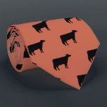 Holstein Cow Silhouette Pattern Krawatte<br><div class="desc">Diese originale Kuhmuster Nackenschwelle ist ein großartiges Geschenk für Bauer-Väter und Hinterhofdads GRILLEN. Ein phantastisches Geschenk für den Typ,  der eine Krawatte für geschäftliche oder besondere Anlässe wie Feiertagsprogramme und Hochzeiten trägt. Ein großer Vatertag,  Geburtstag oder Weihnachtsgeschenk,  dass Ihr Mann wirklich Liebe.</div>