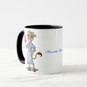 Holstein Cow Tasse | Qwiznibet.com (Vorderseite Links)
