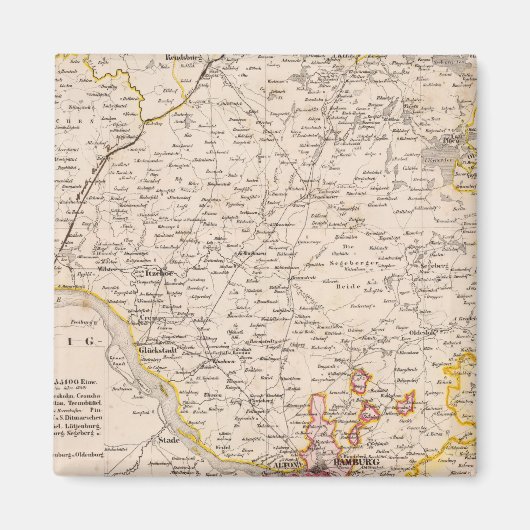 Holstein, Deutschland 2 Magnet (Vorne)