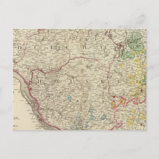 Holstein, Deutschland Postkarte (Vorderseite)