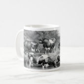 Holstein fresische Kühe fresische Kühe Kaffeetasse (Vorderseite Links)