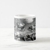 Holstein fresische Kühe fresische Kühe Kaffeetasse (Mittel)