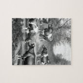 Holstein fresische Kühe fresische Kühe Puzzle (Horizontal)