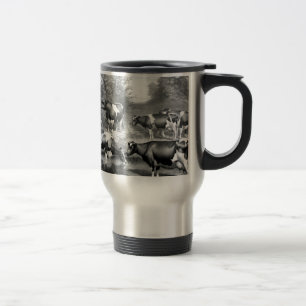 Holstein fresische Kühe fresische Kühe Reisebecher
