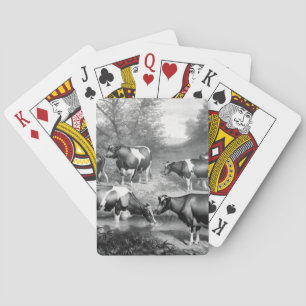 Holstein fresische Kühe fresische Kühe Spielkarten