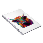 Holstein Friesian Cow - Niedliche Kuh - Geschenk f Notizblock (Rechte Seite)