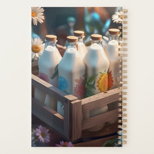 Holstein in einem dunklen Feldplaner Planer (Rückseite)