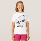 Holstein-Kalb T-Shirt (Vorne ganz)